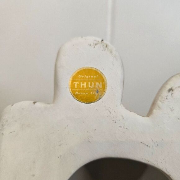 Thun Ceramic Dalmatian Dog Figurine With Red Collar and Gold Heart Circa 1960s - Picture 6 of 7